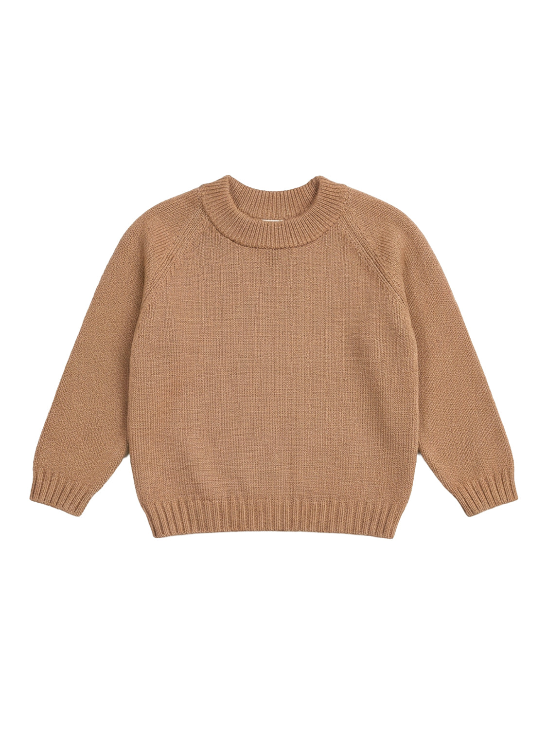 THE WOOLLY SWEATER - camel