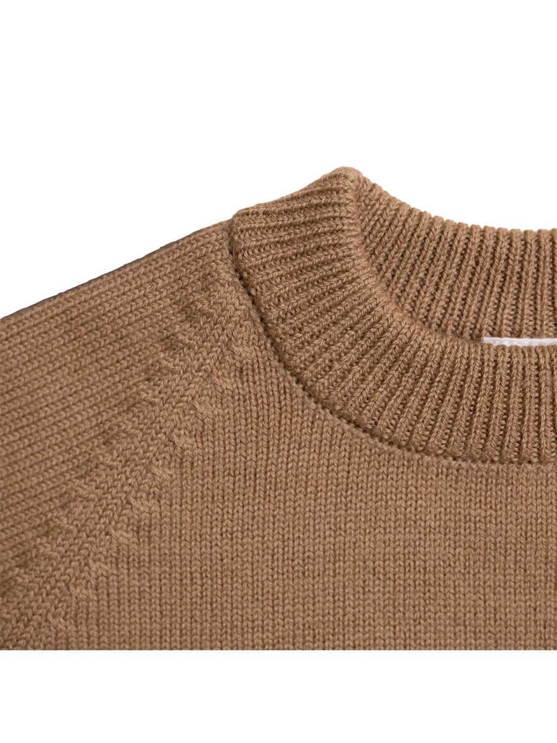 THE WOOLLY SWEATER - camel