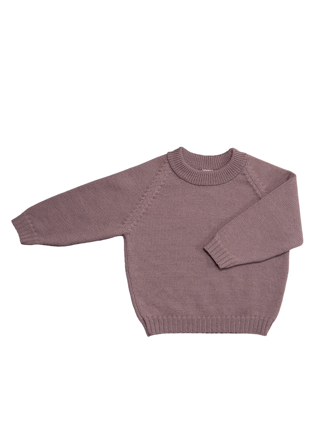THE WOOLLY SWEATER - mauve