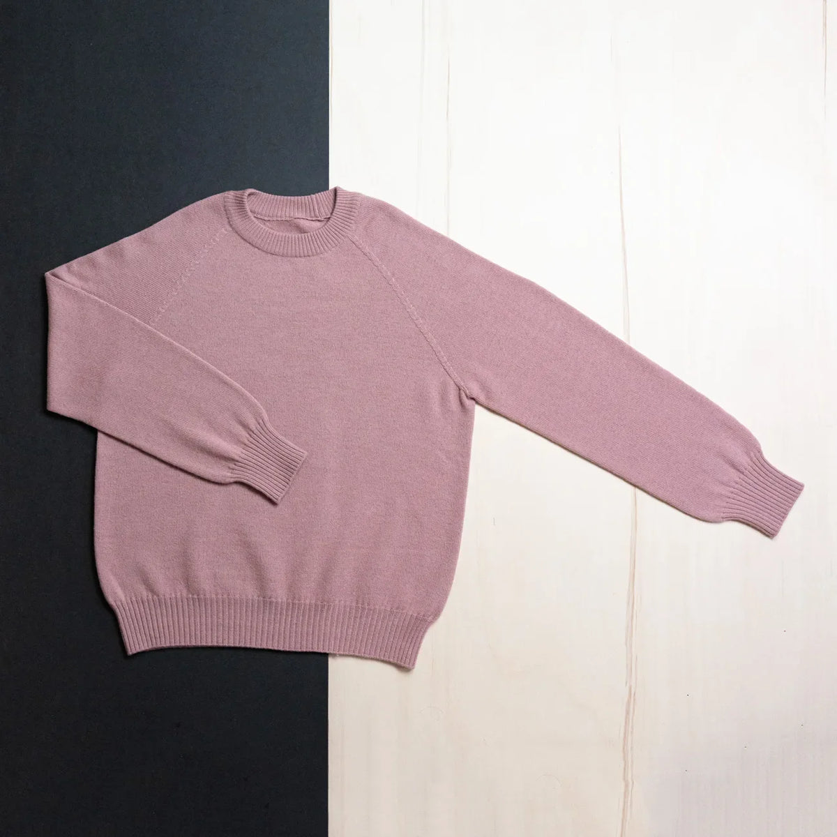 THE WOOLLY WO/MAN SWEATER - rose