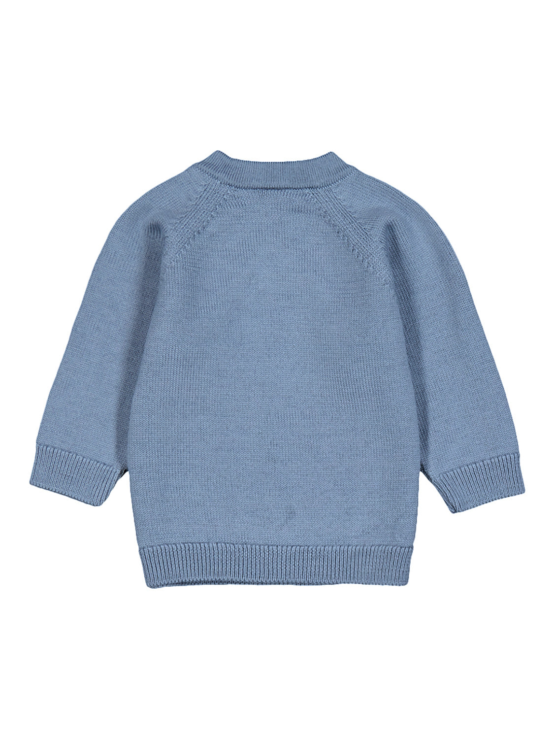 THE WOOLLY BABY JACKET - blue