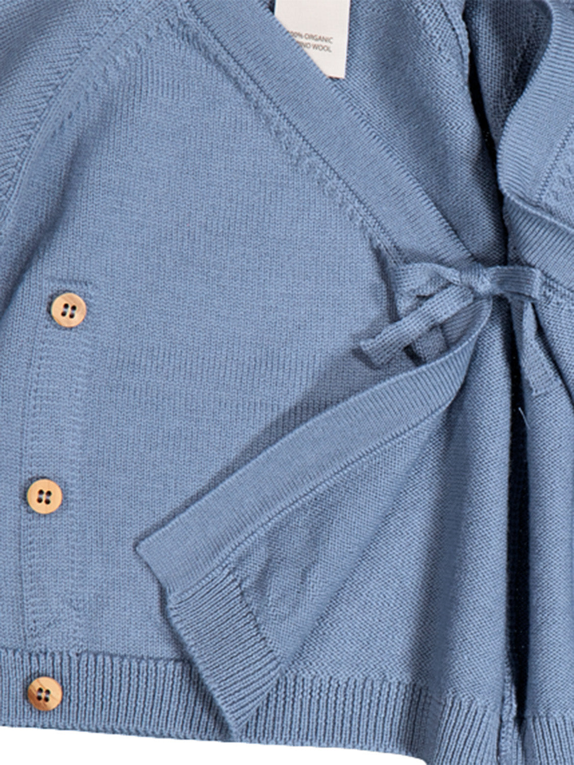 THE WOOLLY BABY JACKET - blue