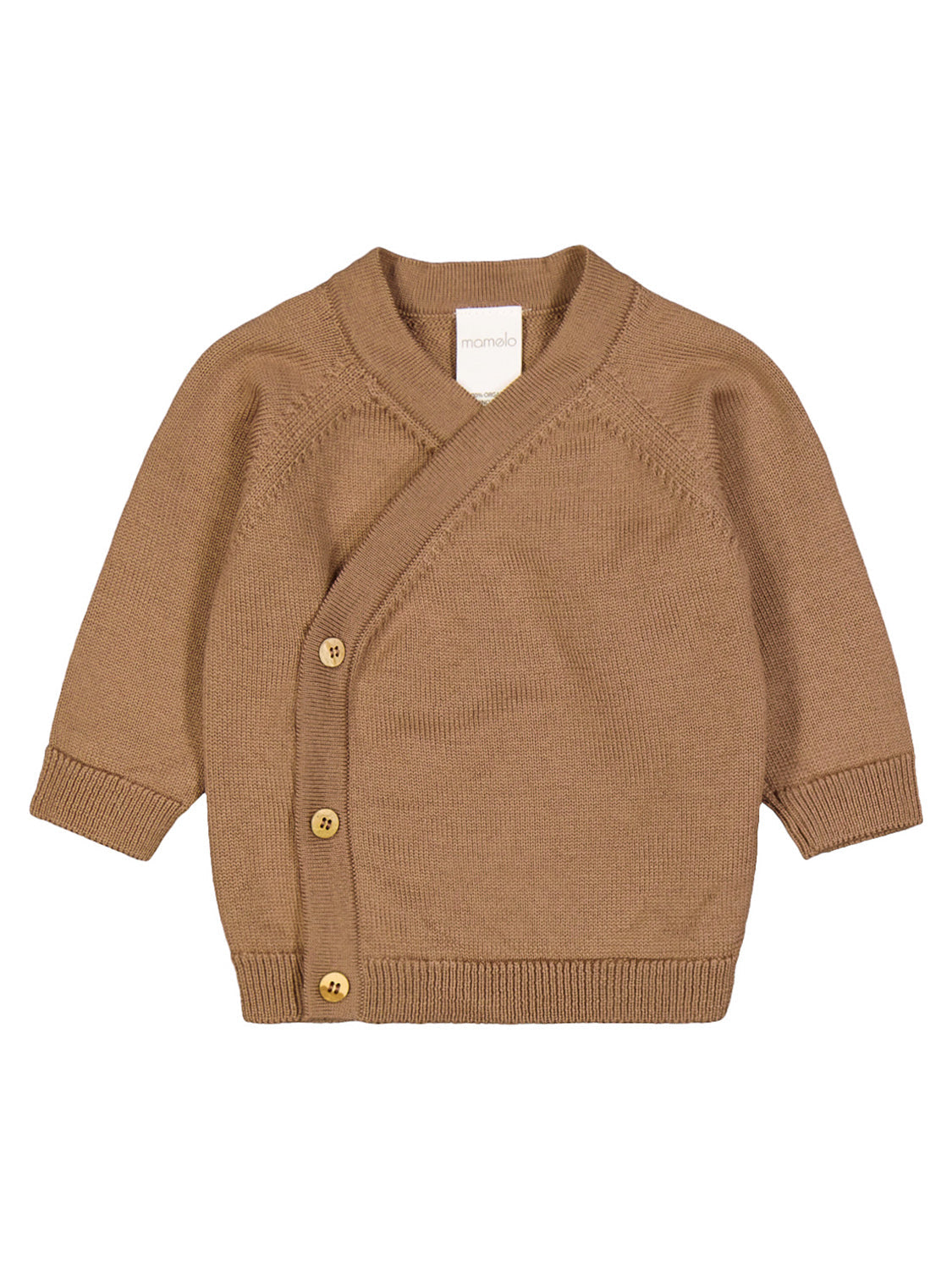 THE WOOLLY BABY JACKET - camel