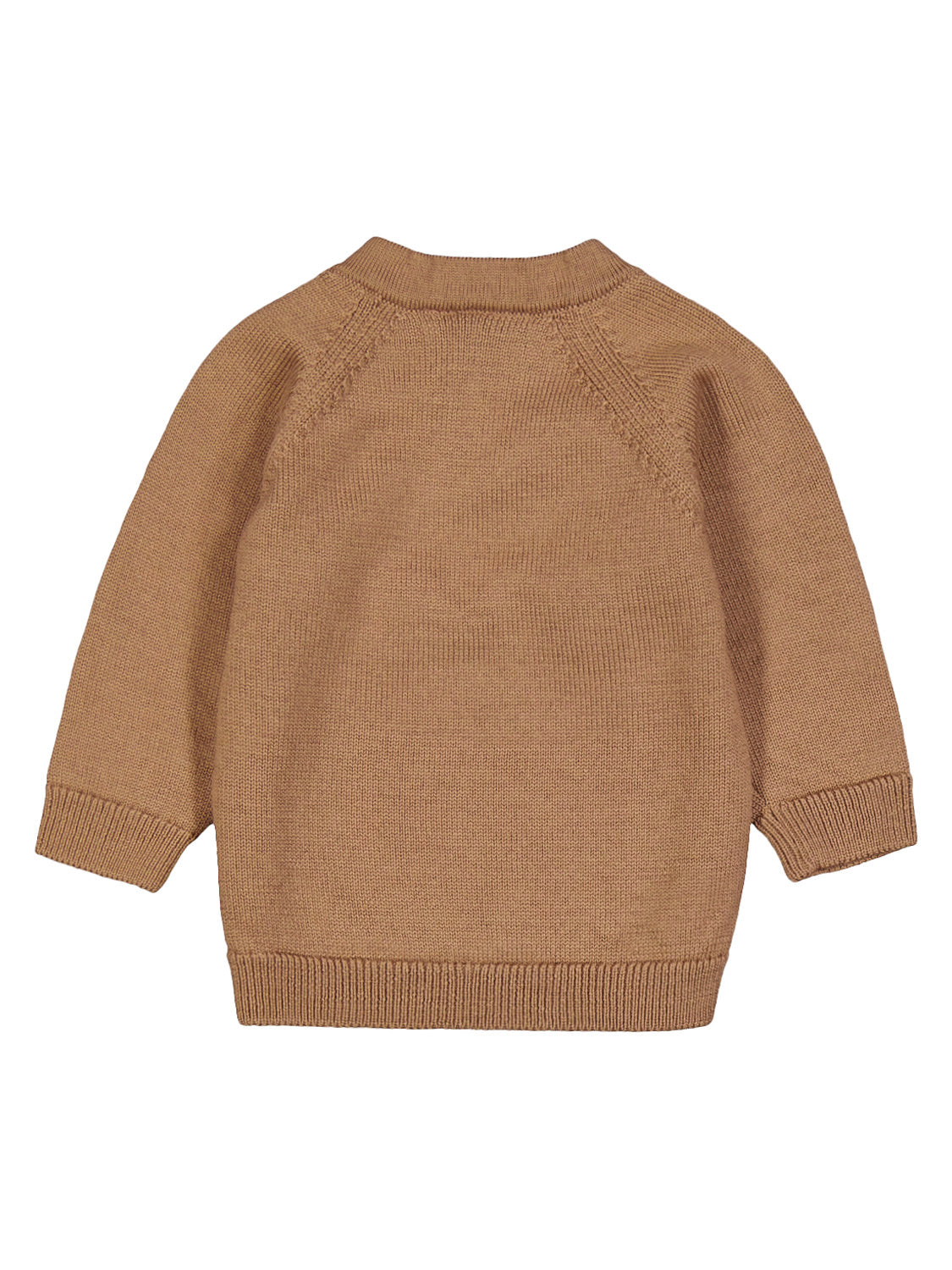 THE WOOLLY BABY JACKET - camel
