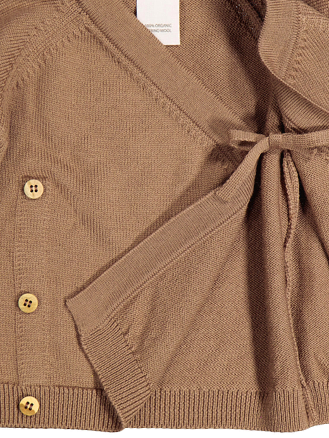 THE WOOLLY BABY JACKET - camel