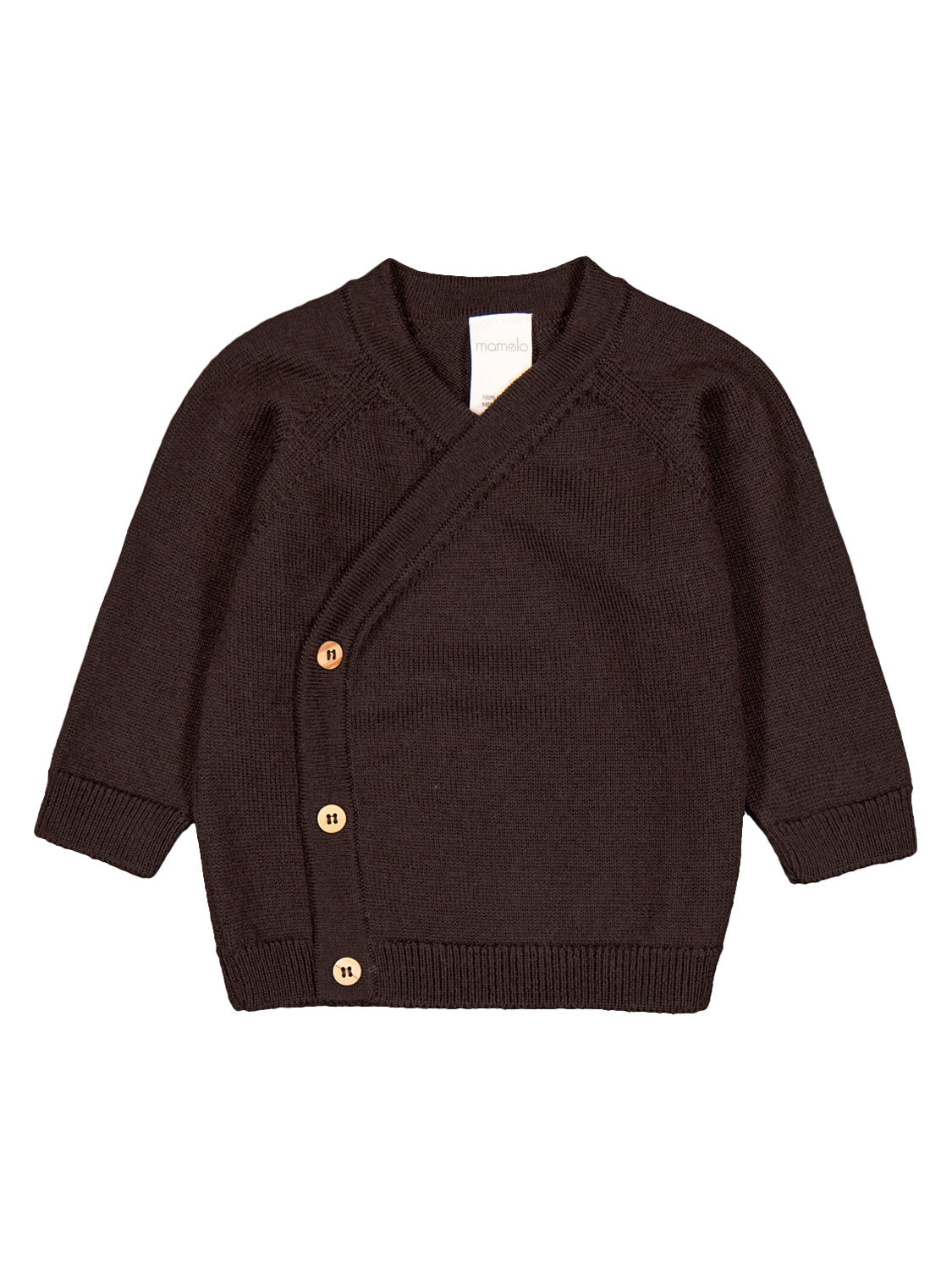 THE WOOLLY BABY JACKET - chocolate