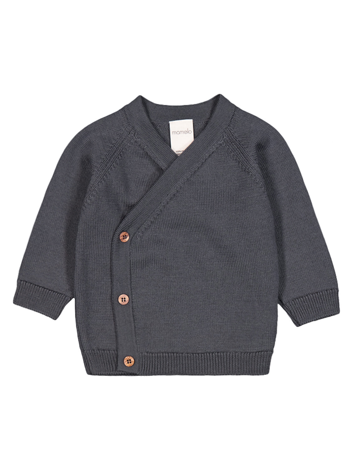 THE WOOLLY BABY JACKET - grey