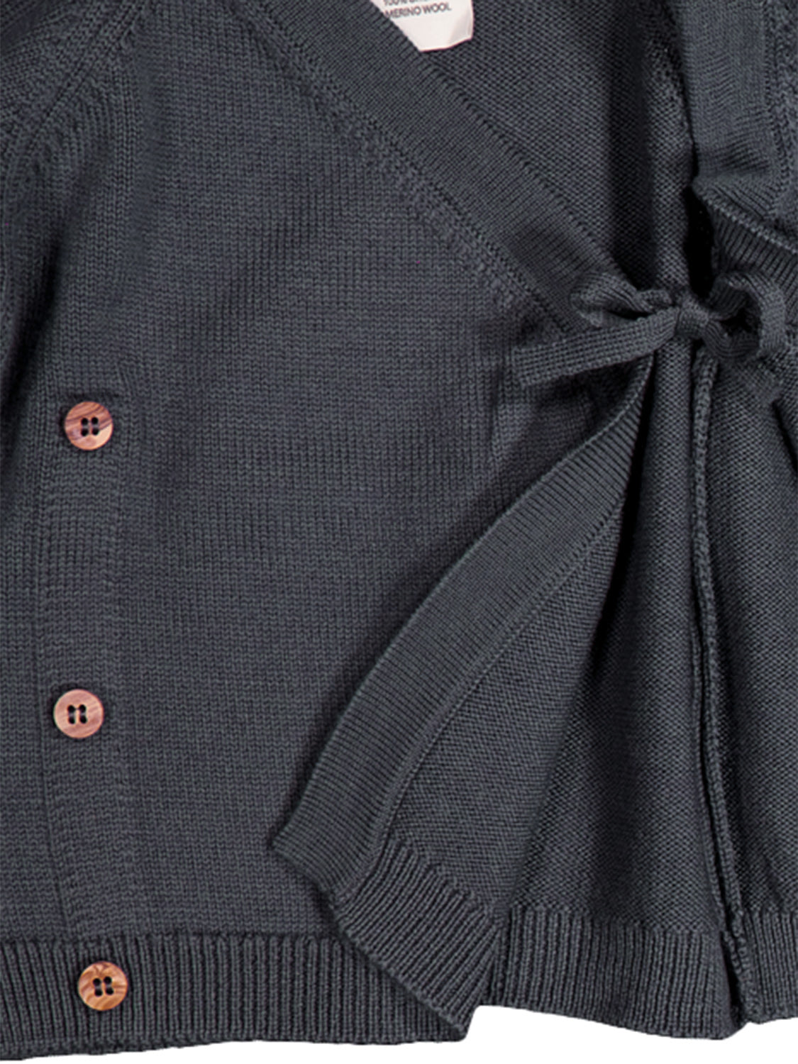 THE WOOLLY BABY JACKET - grey