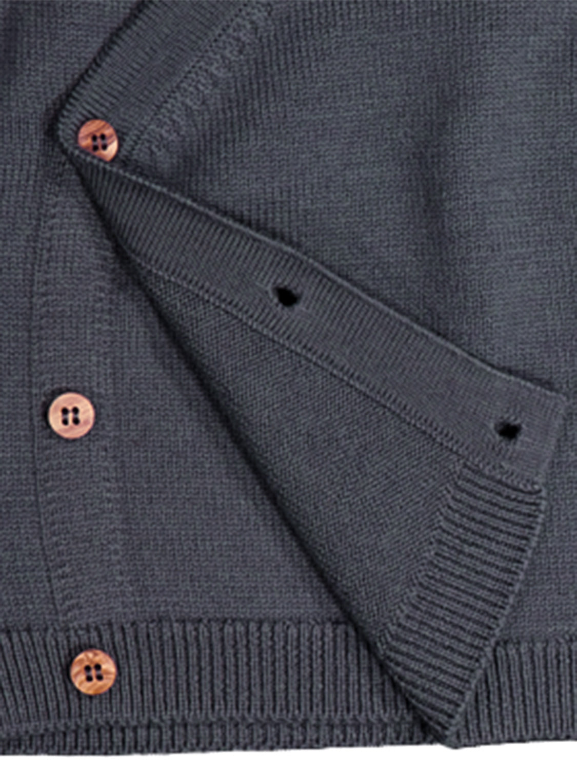 THE WOOLLY BABY JACKET - grey