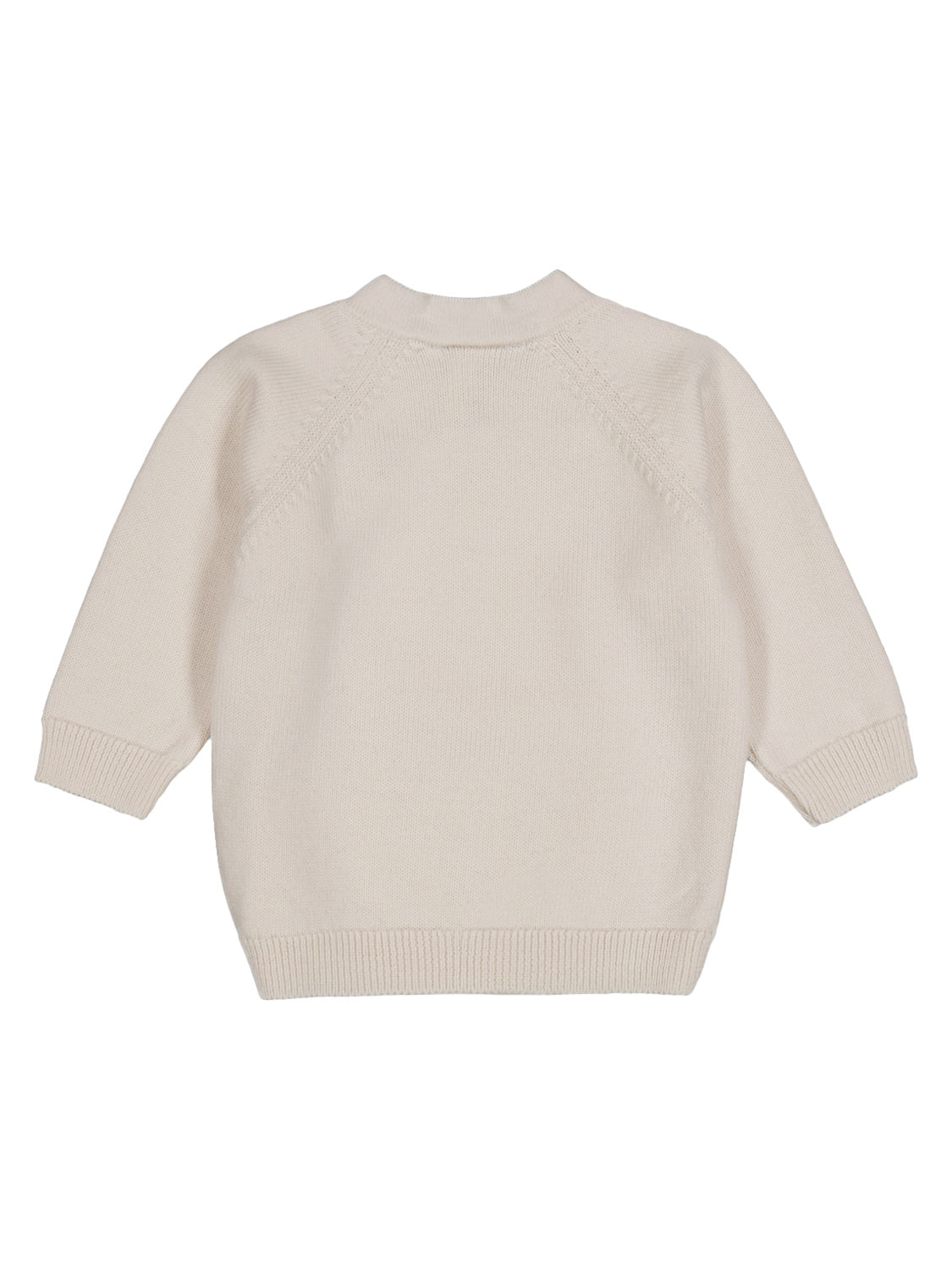 THE WOOLLY BABY JACKET - sand