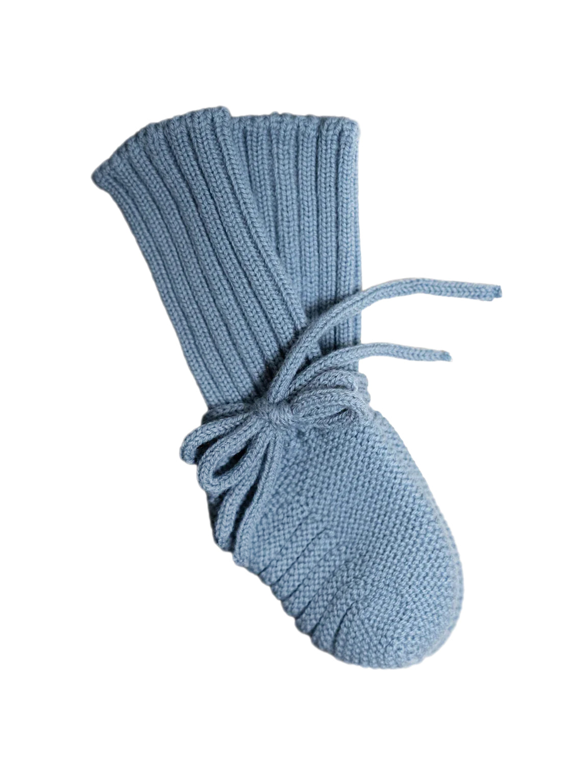 THE WOOLLY BABY BOOTIE - blue