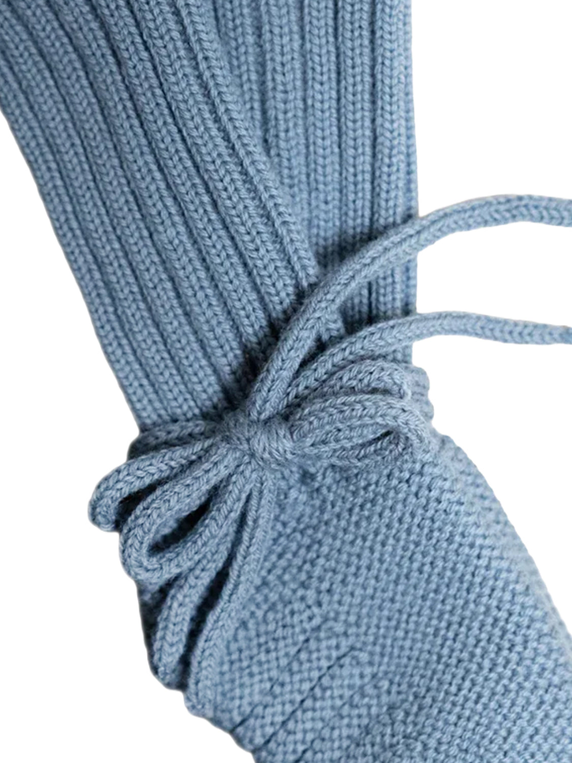 THE WOOLLY BABY BOOTIE - blue
