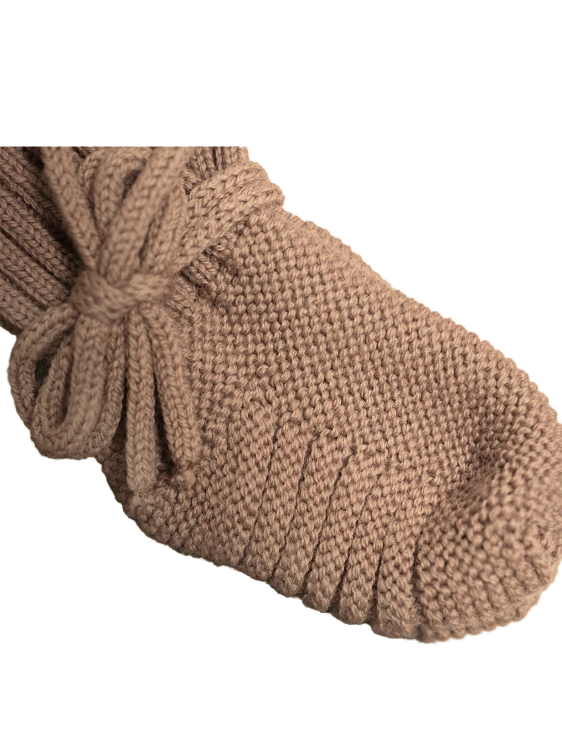 THE WOOLLY BABY BOOTIE - camel