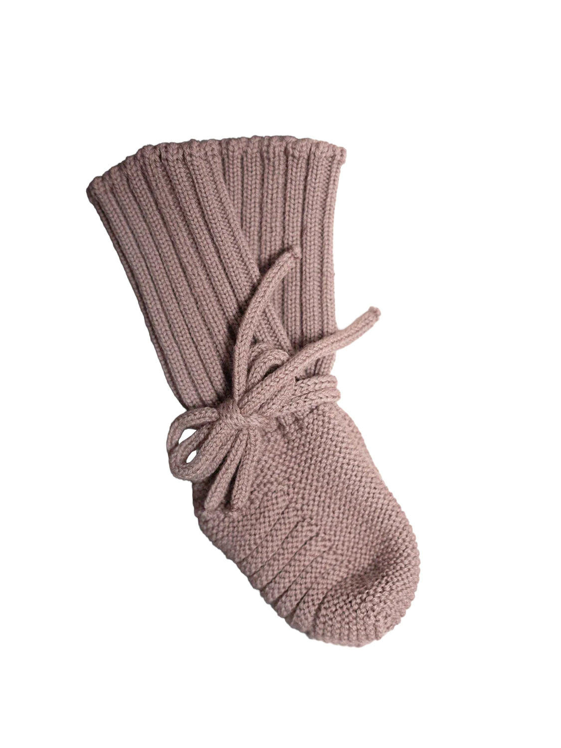 THE WOOLLY BABY BOOTIE - cappuccino
