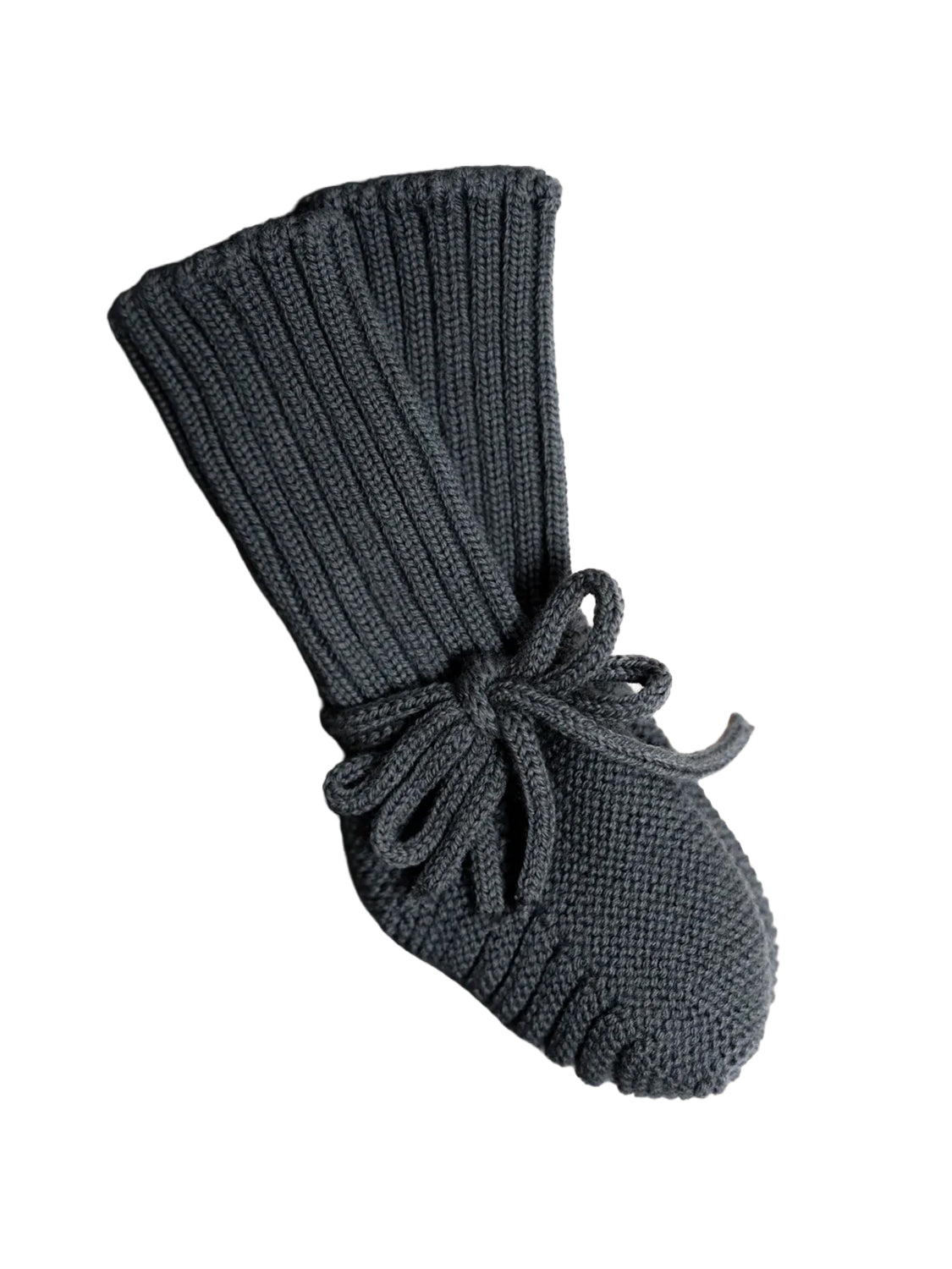 THE WOOLLY BABY BOOTIE - grey