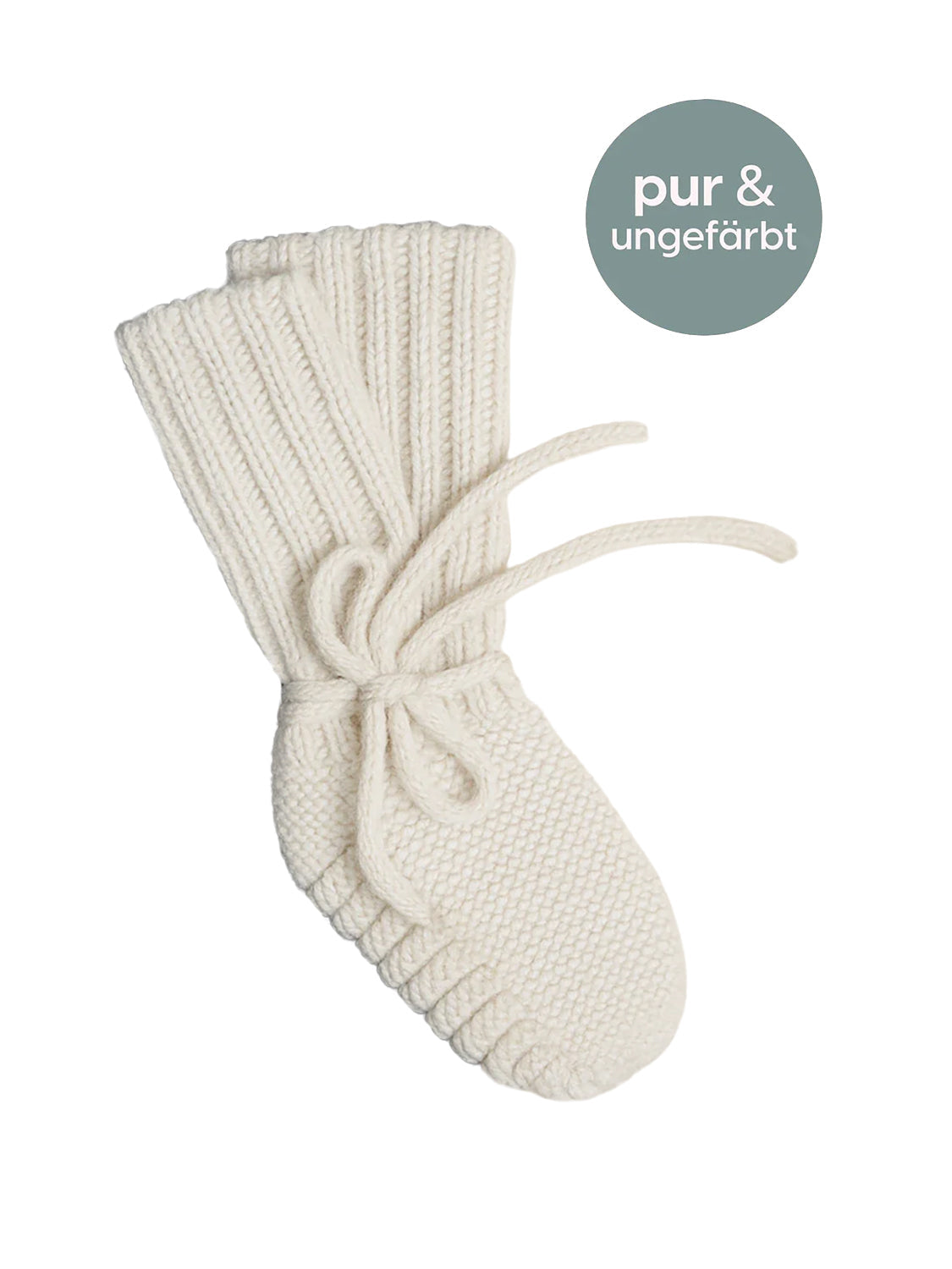 THE WOOLLY BABY BOOTIE - pure