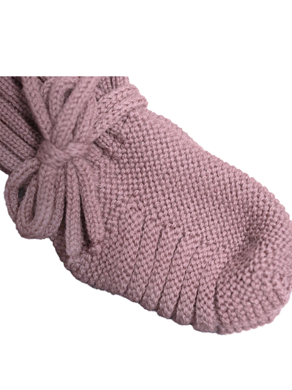 THE WOOLLY BABY BOOTIE - rose