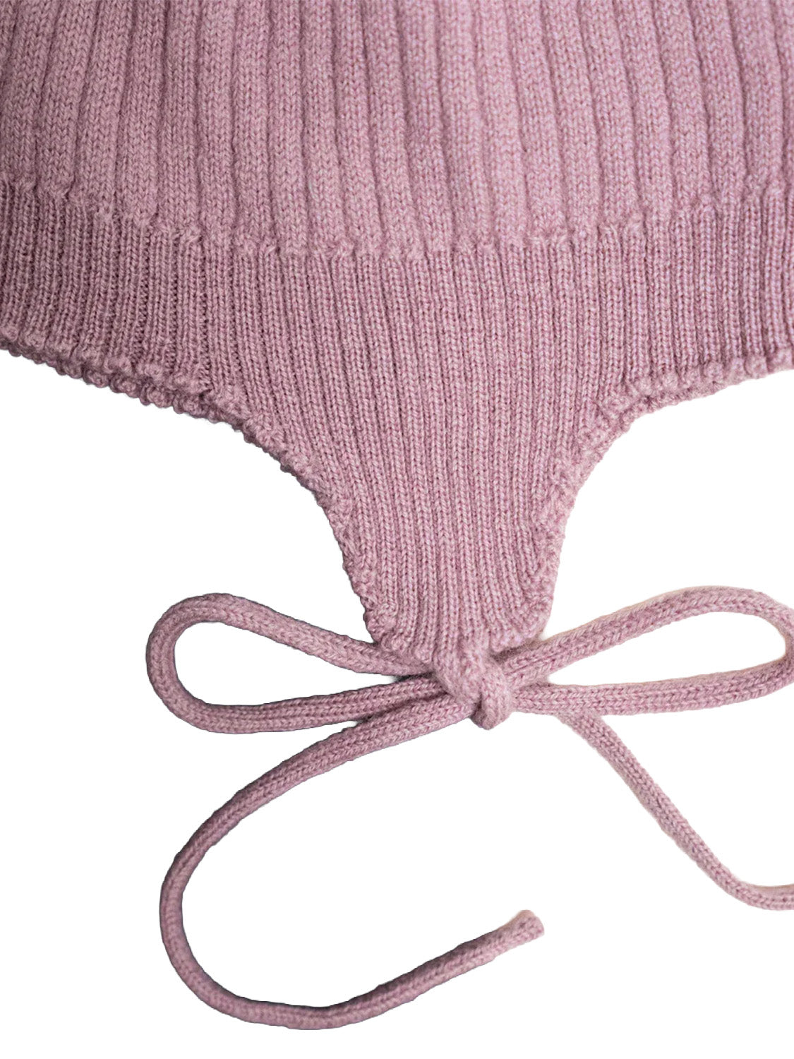 THE WOOLLY BABY HAT - rose