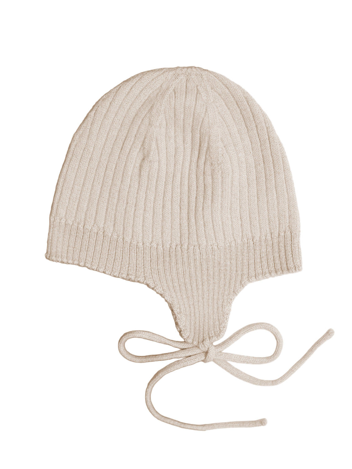 THE WOOLLY BABY HAT - sand