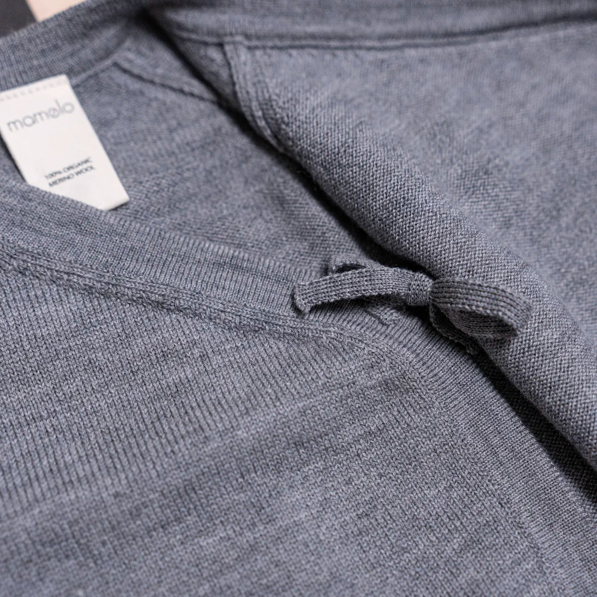 THE WOOLLY BABY JACKET - cloud grey