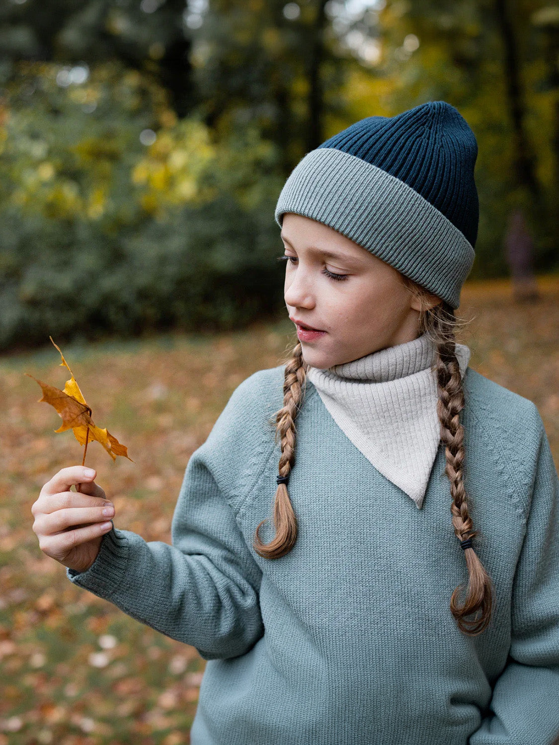 THE WOOLLY BEANIE MULTI - new petrol