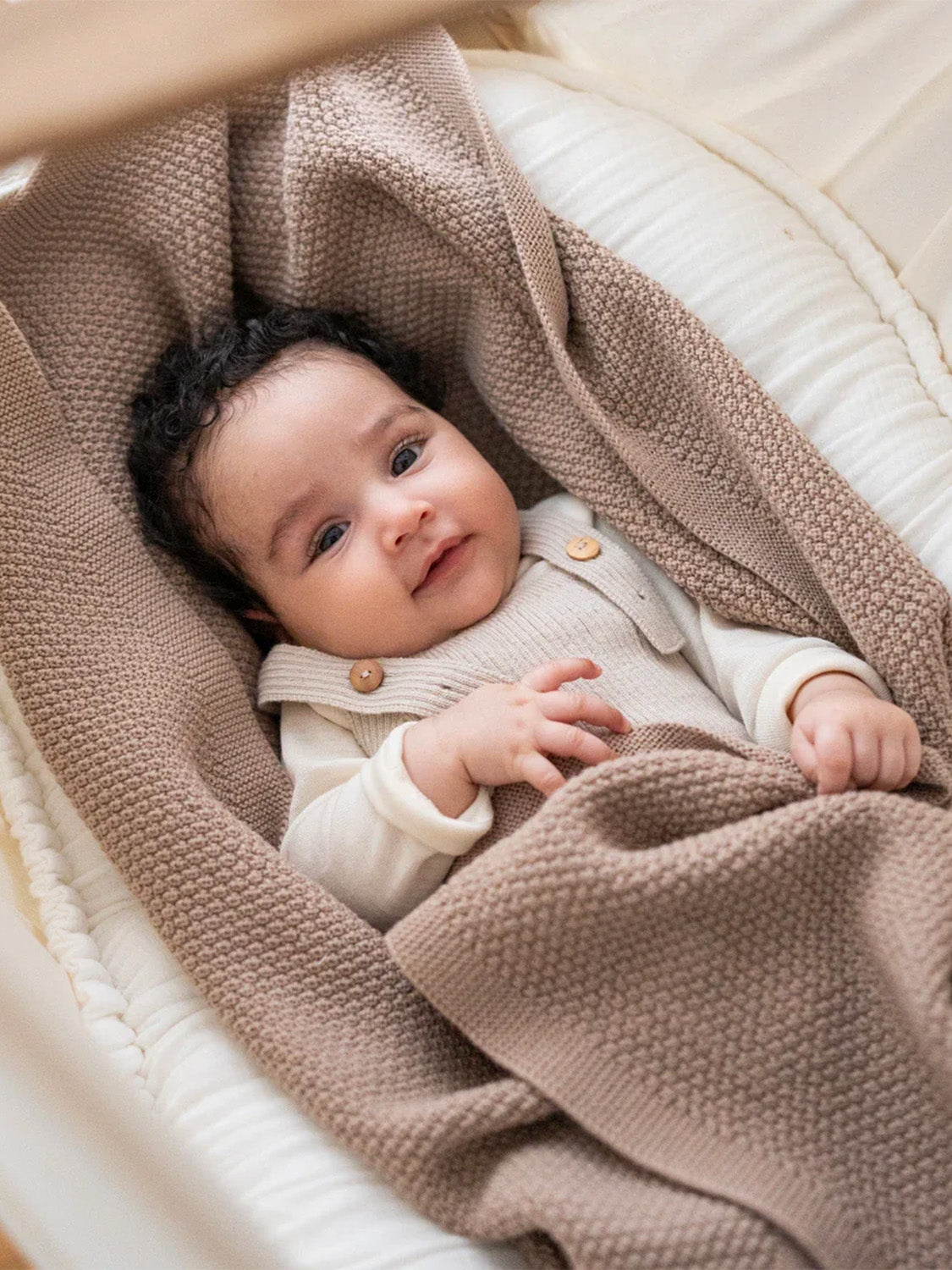 THE WOOLLY BLANKET - cappuccino