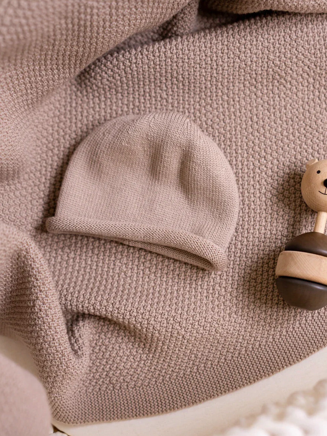 THE WOOLLY BLANKET - cappuccino