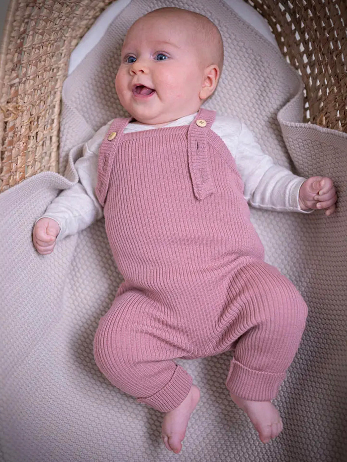 THE WOOLLY JUMPSUIT - rose