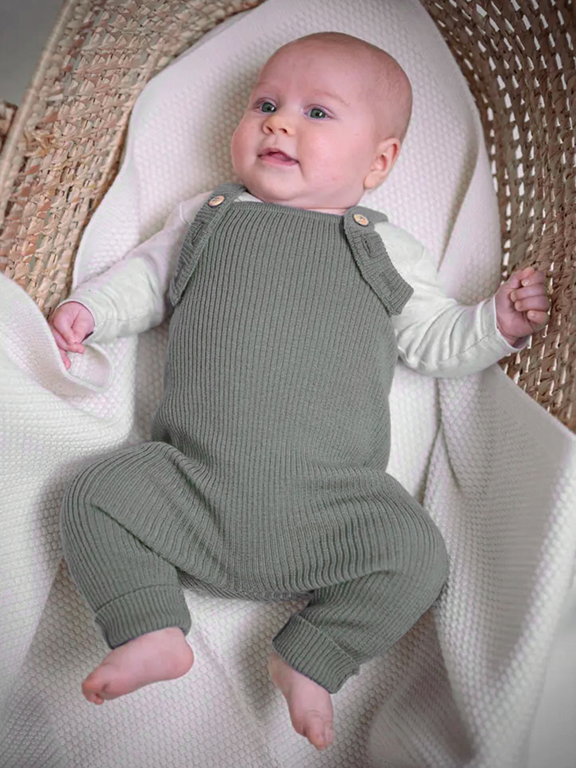 THE WOOLLY JUMPSUIT - sage