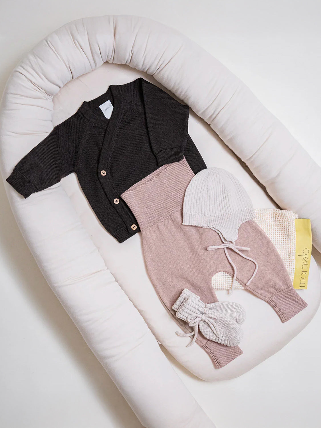 THE WOOLLY BABY BOOTIE - sand