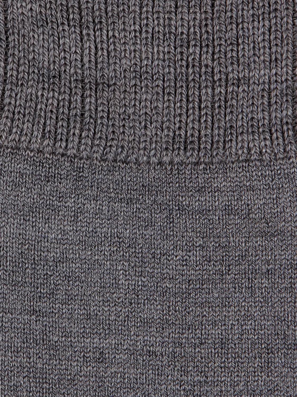 Falke Kids socks Comfort Wool SO Grey in Grey 1506428391-562532123-4.jpg | NICKIS.com