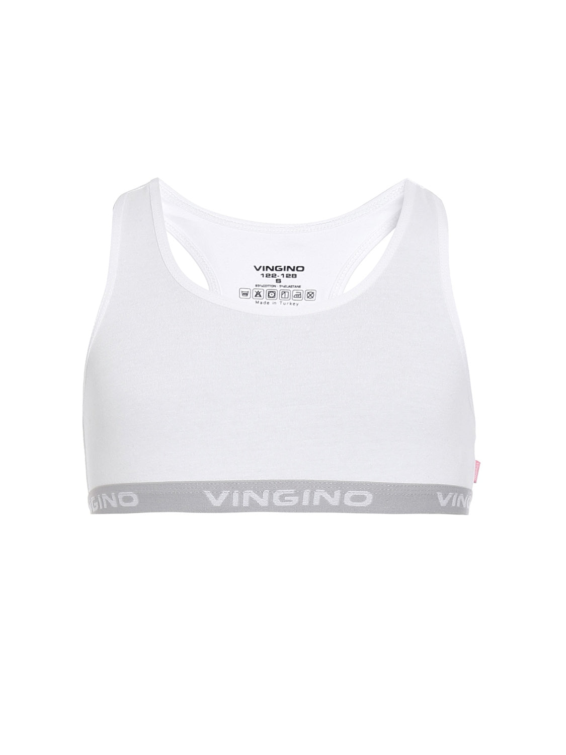 Vingino Kids Bustier White in White 1553590781-3308340757-1.jpg | NICKIS.com