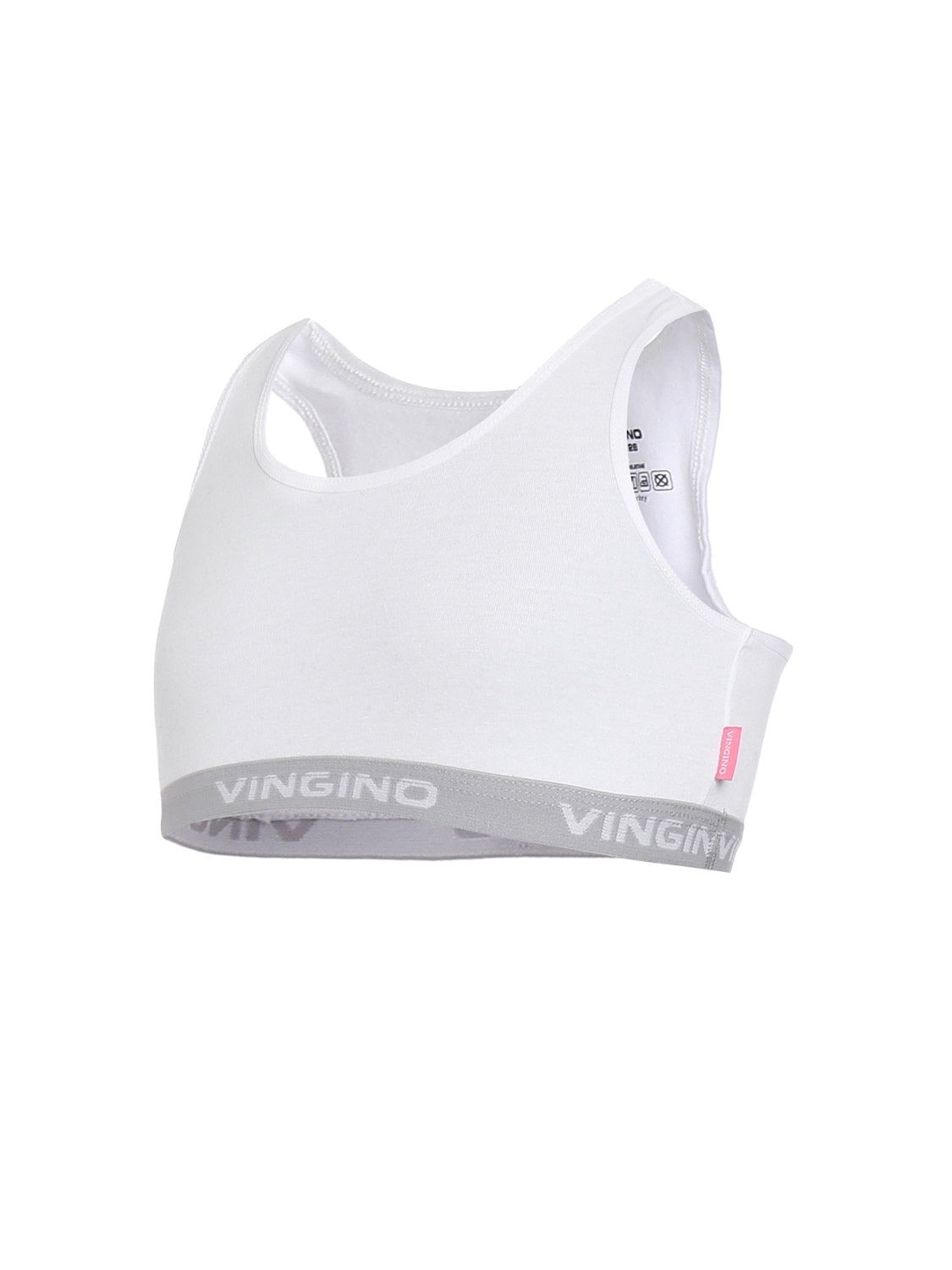 Vingino Kids Bustier White in White 1553590781-3308340757-4.jpg | NICKIS.com