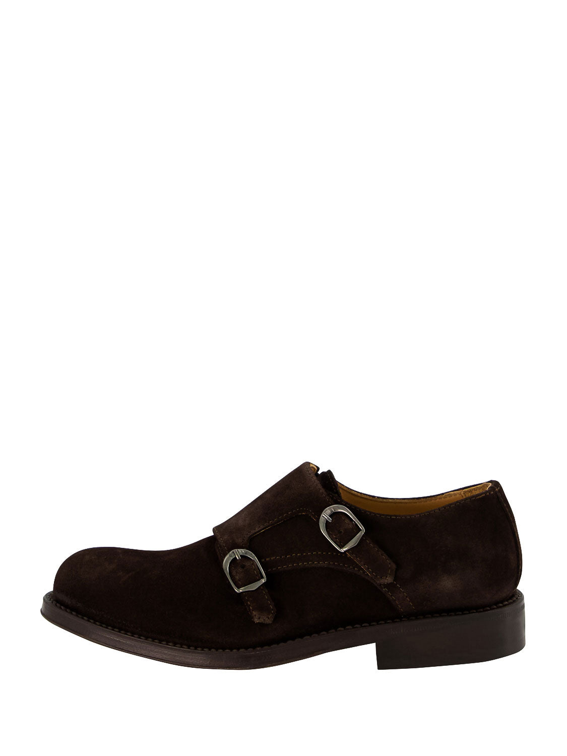 Gallucci Kids Derby Shoes Cuoio Velour Brown in Brown 1582212254-3305983046-1.jpg | NICKIS.com