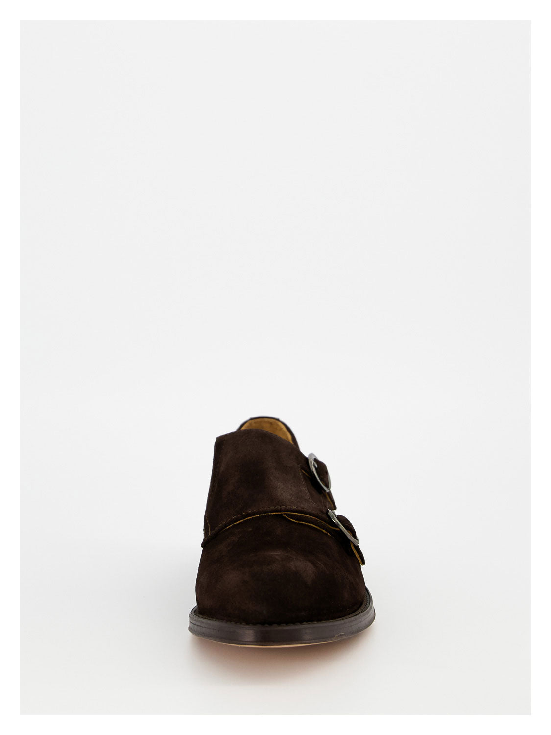 Gallucci Kids Derby Shoes Cuoio Velour Brown in Brown 1582212254-3305983046-2.jpg | NICKIS.com