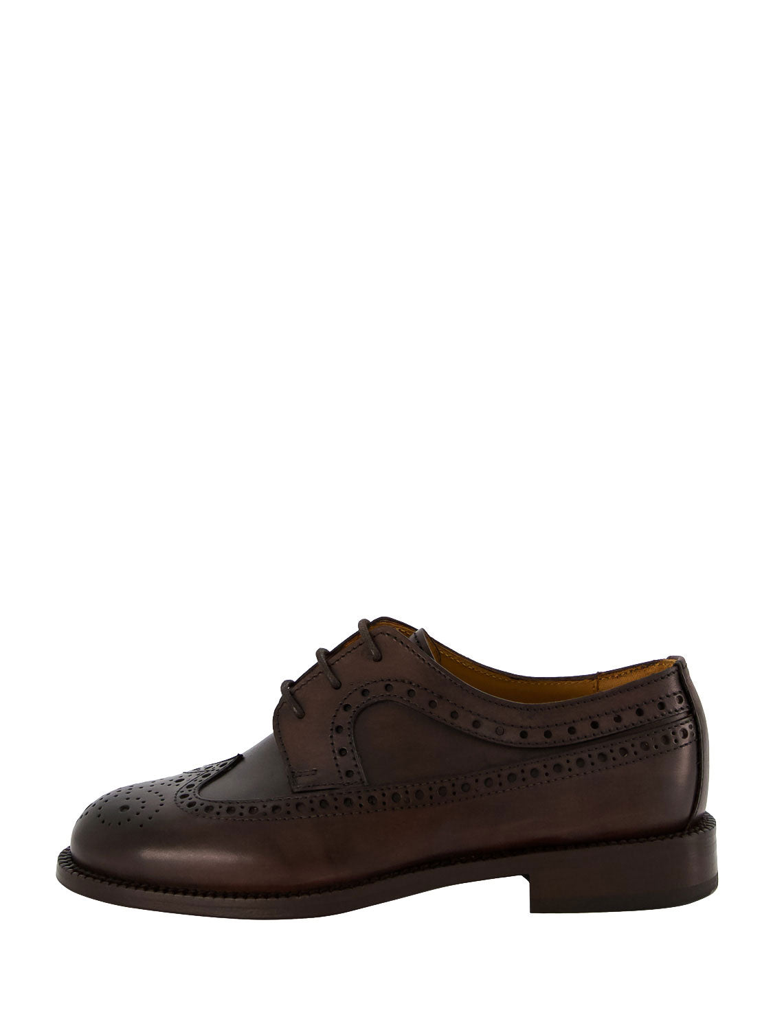 Gallucci Kids Derby Shoes F.Cuoio Harold Brown in Brown 1582212255-3302903864-1.jpg | NICKIS.com