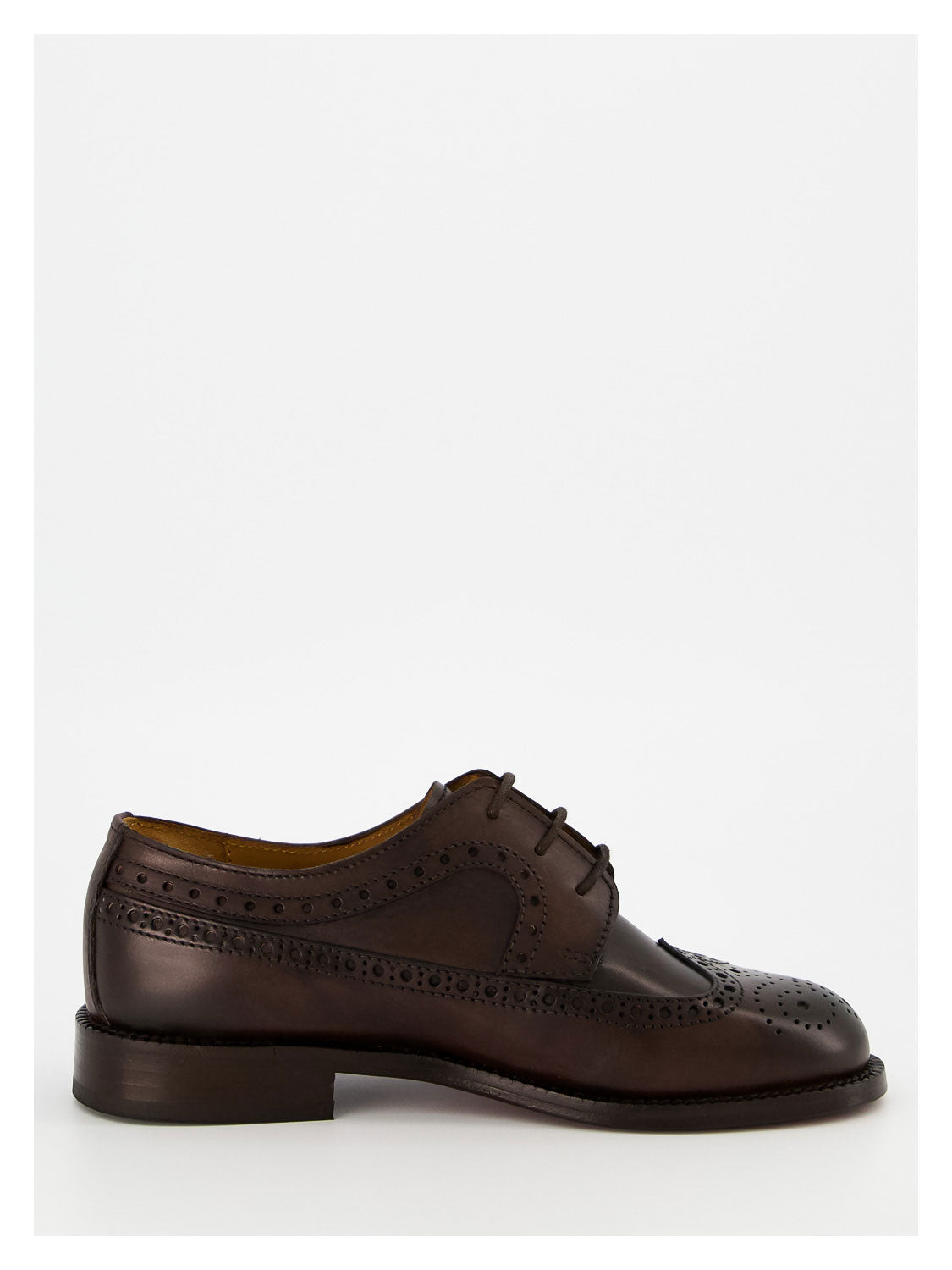 Gallucci Kids Derby Shoes F.Cuoio Harold Brown in Brown 1582212256-3302903864-3.jpg | NICKIS.com