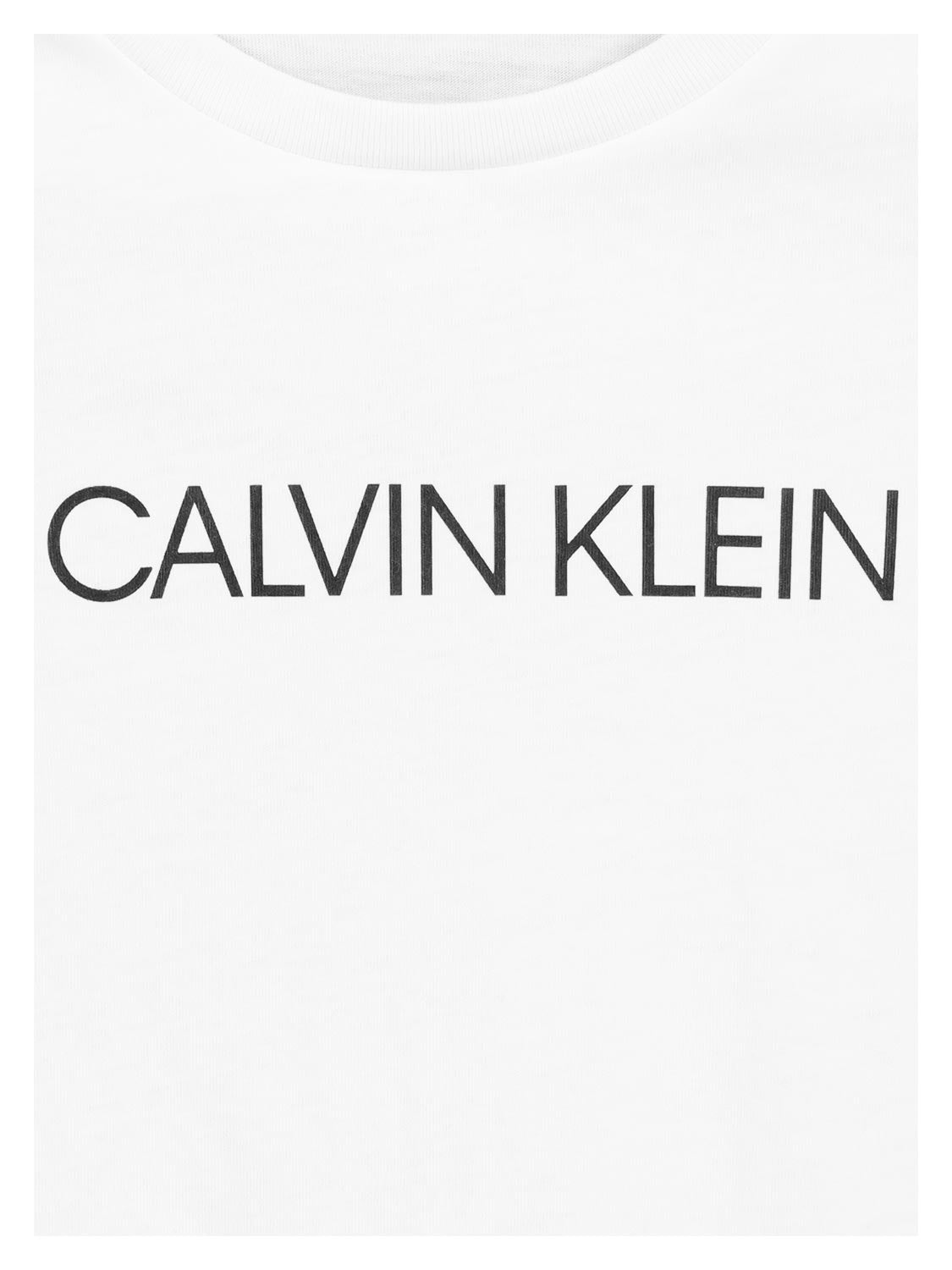 Calvin Klein Kids t-shirt Institutional White in White 1584718372-3304937334-4.jpg | NICKIS.com