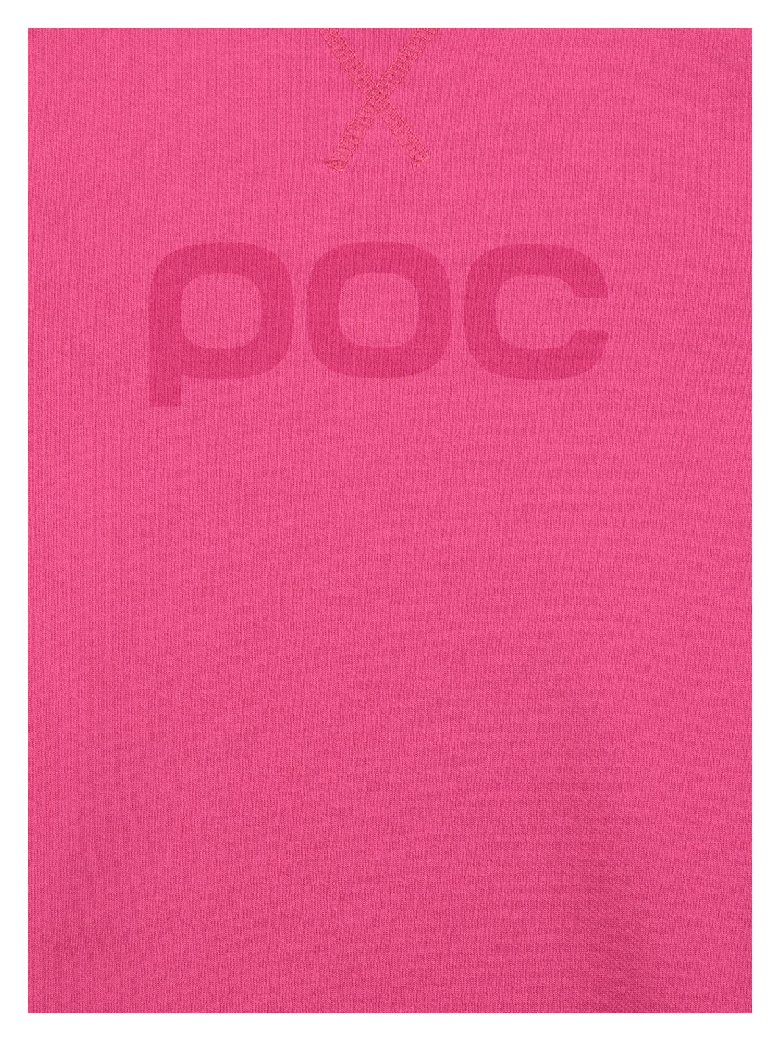 POC Kids Sweatshirt POC Crew Jr Fuchsia in Fuchsia 1588622270-3303333213-4.jpg | NICKIS.com