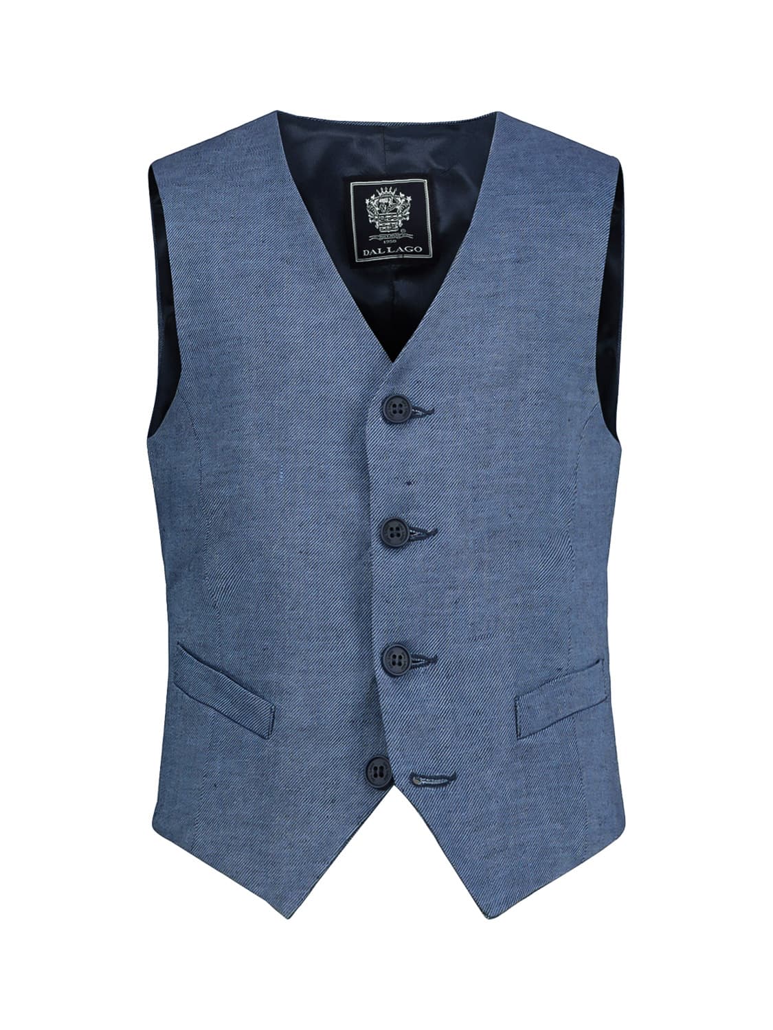 Dal Lago Kids Suit vest Claudio Blue in Blue 1611157701-3302182762-1.jpg | NICKIS.com