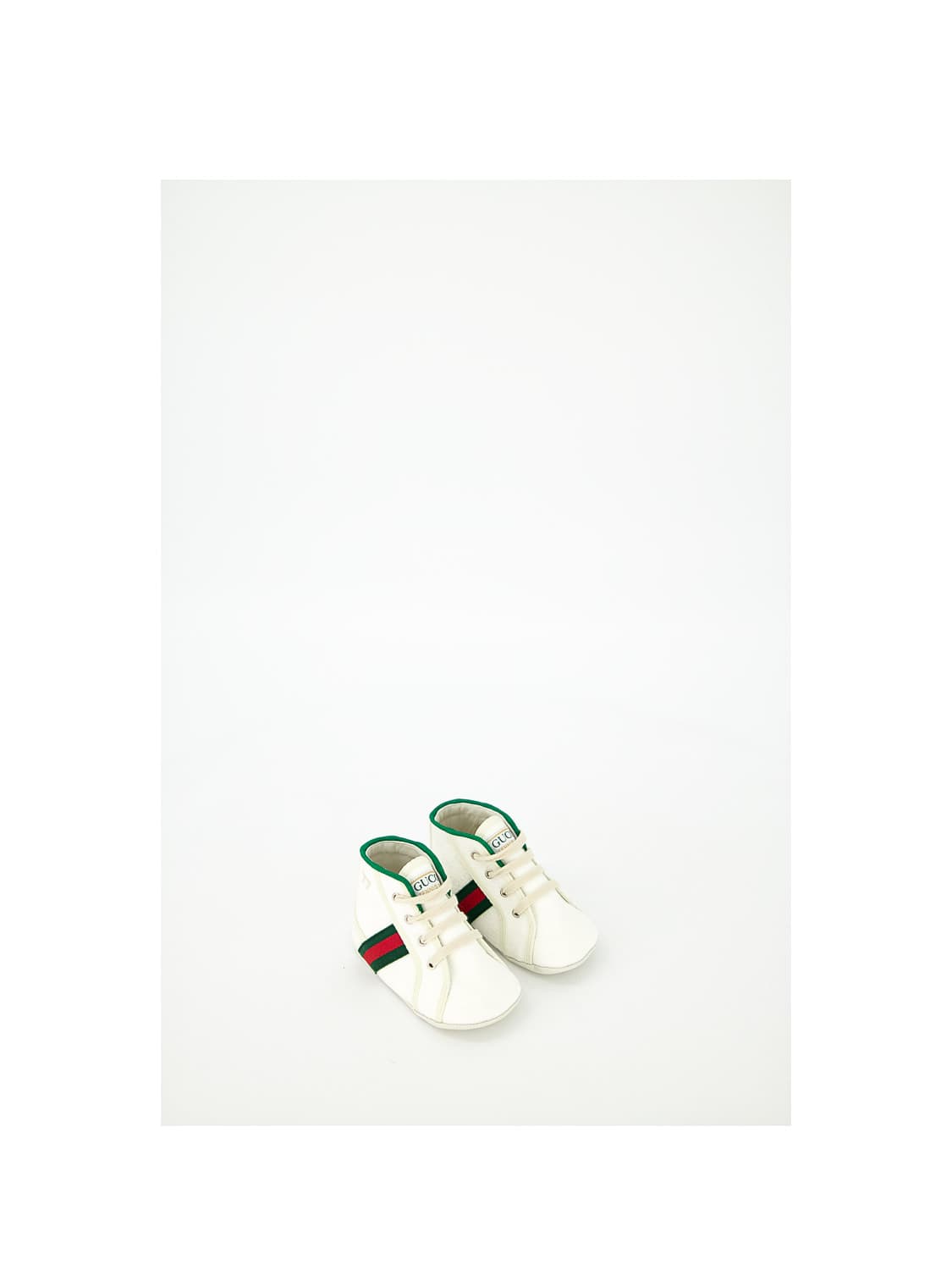 Gucci Kids Baby Shoes White in White 1628859195-6409552175-5.jpg | NICKIS.com