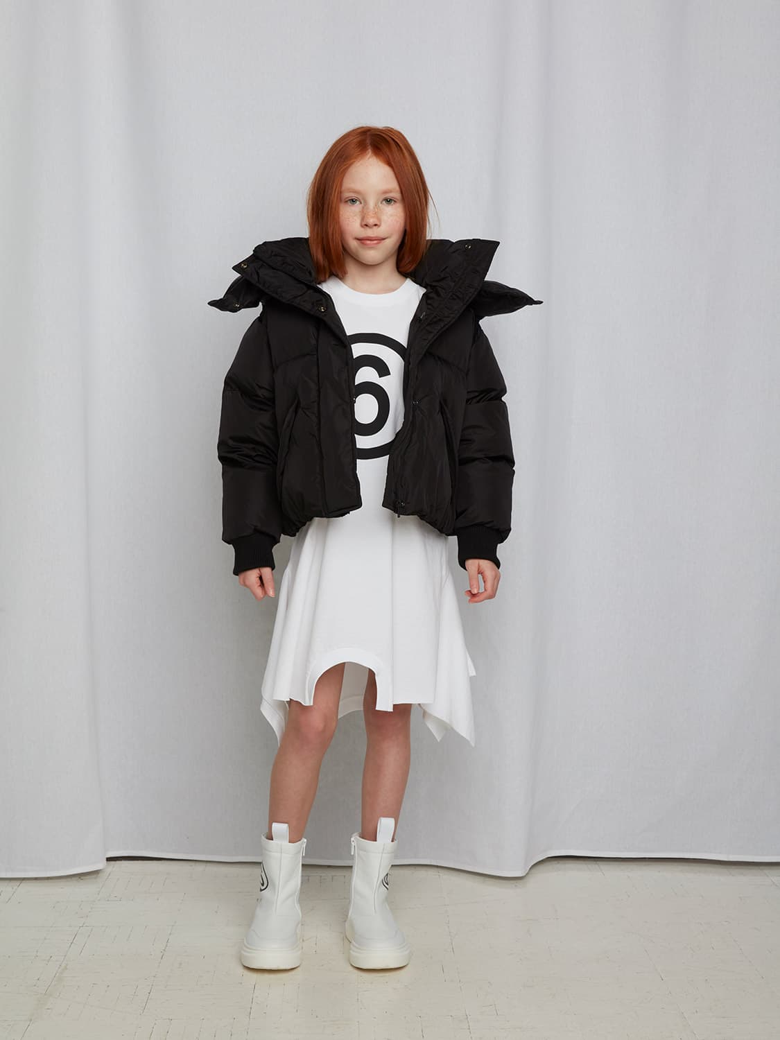 MM6 Maison Margiela Kids dress White in White 1631003844-6404972402-2.jpg | NICKIS.com