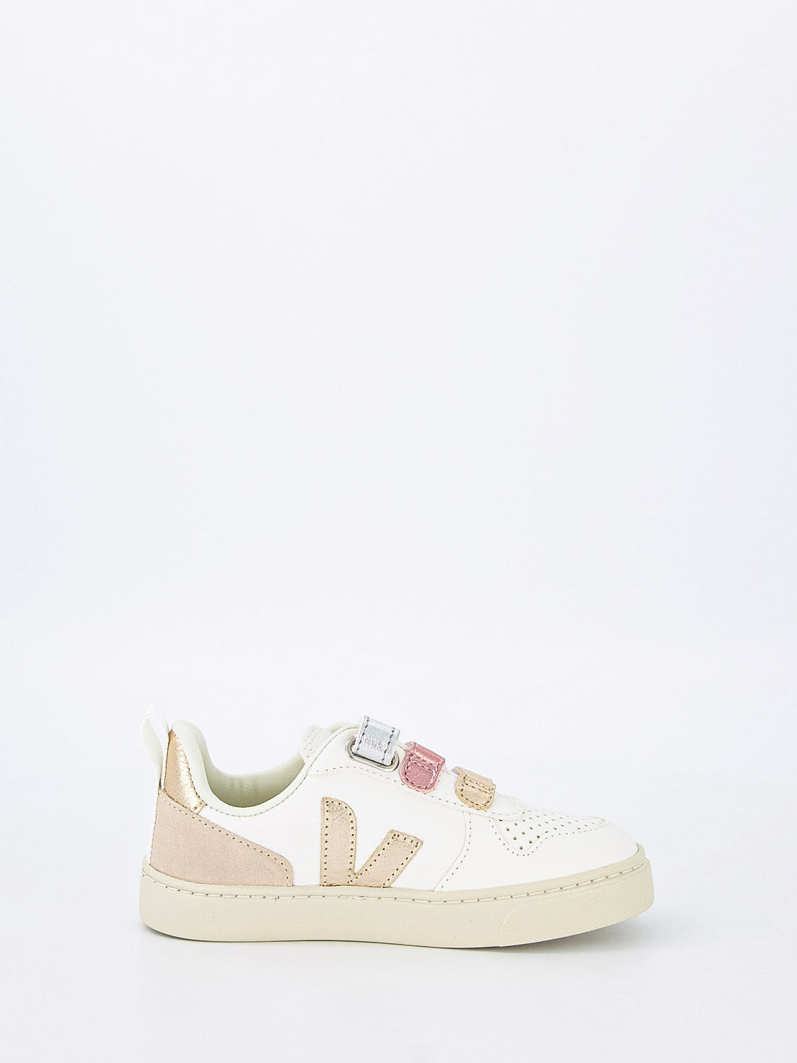 Veja Kids sneakers Small V-10 White in White 1643386457-6508275215-2.jpg | NICKIS.com