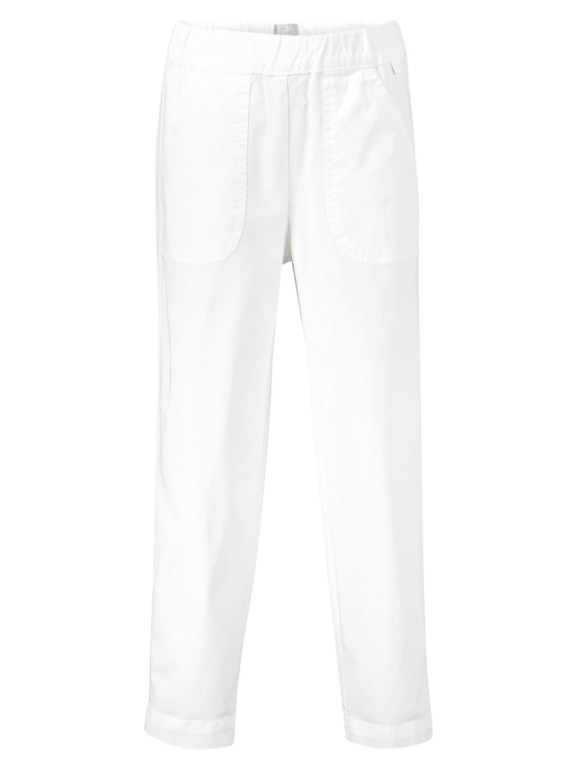 Il Gufo Kids cloth pants White in White 1647946612-6507331002-1.jpg | NICKIS.com