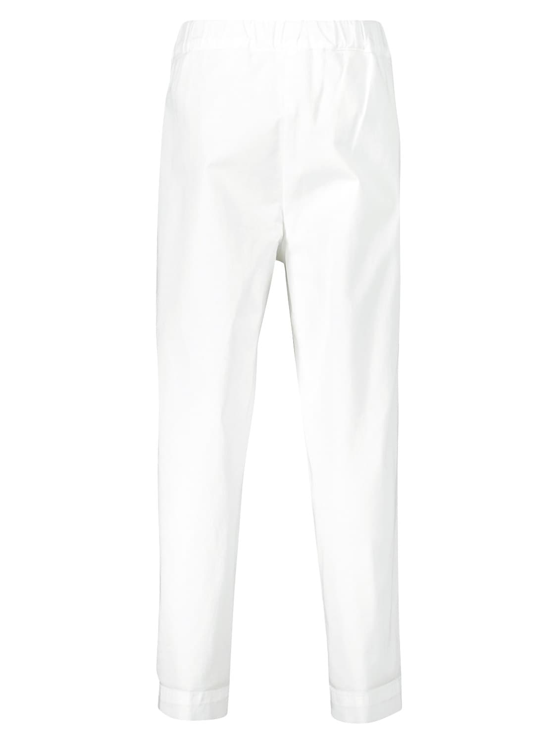 Il Gufo Kids cloth pants White in White 1647946612-6507331002-4.jpg | NICKIS.com