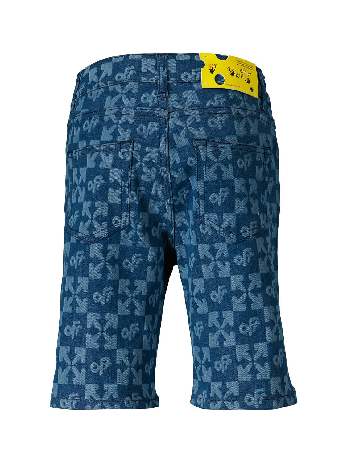 Off-White Kids Kids jeans Blue in Blue 1652366218-6503017114-4.jpg | NICKIS.com