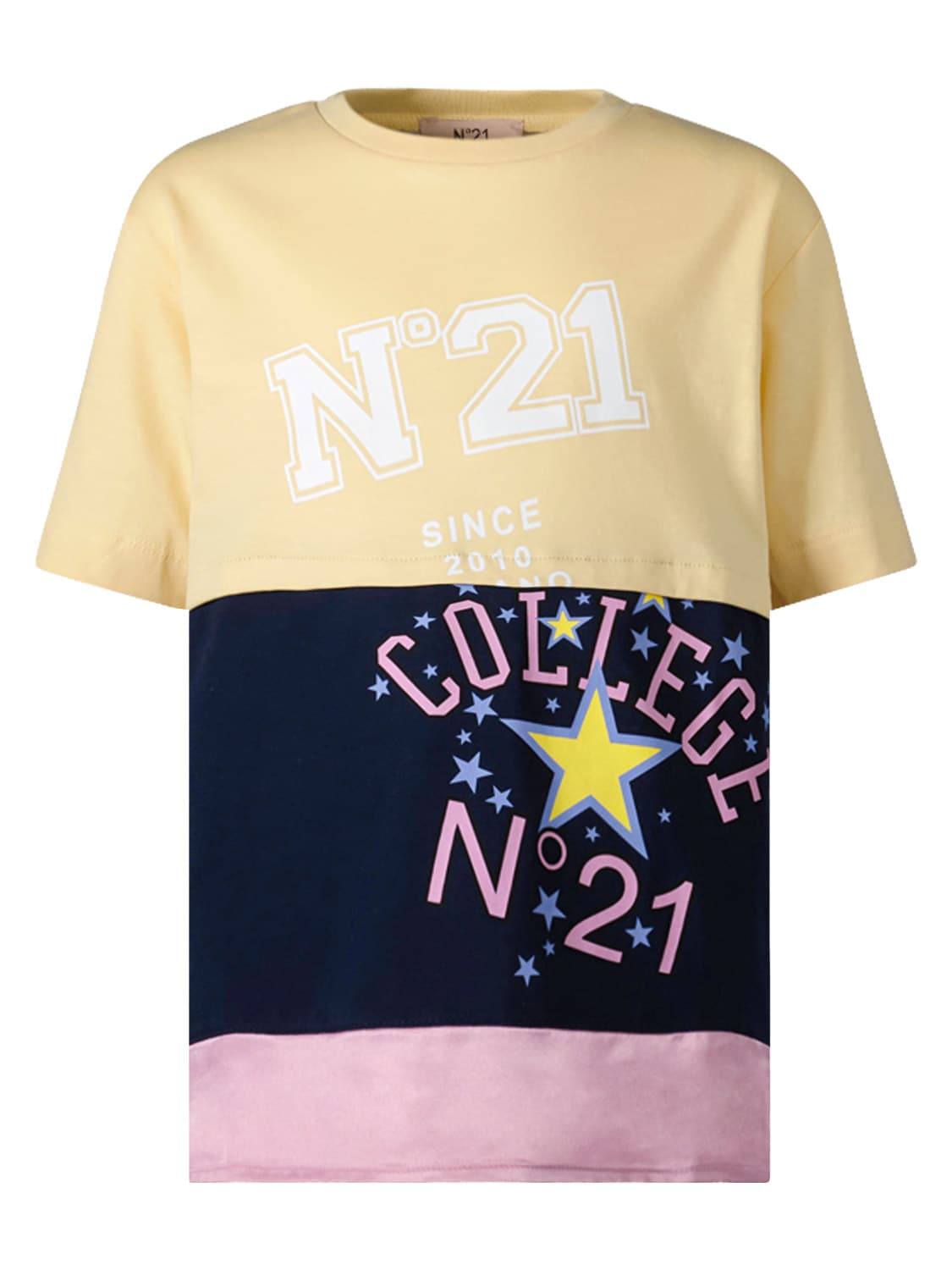 N°21 Kids t-shirt Beige in Beige 1656596875-6606934566-1.jpg | NICKIS.com