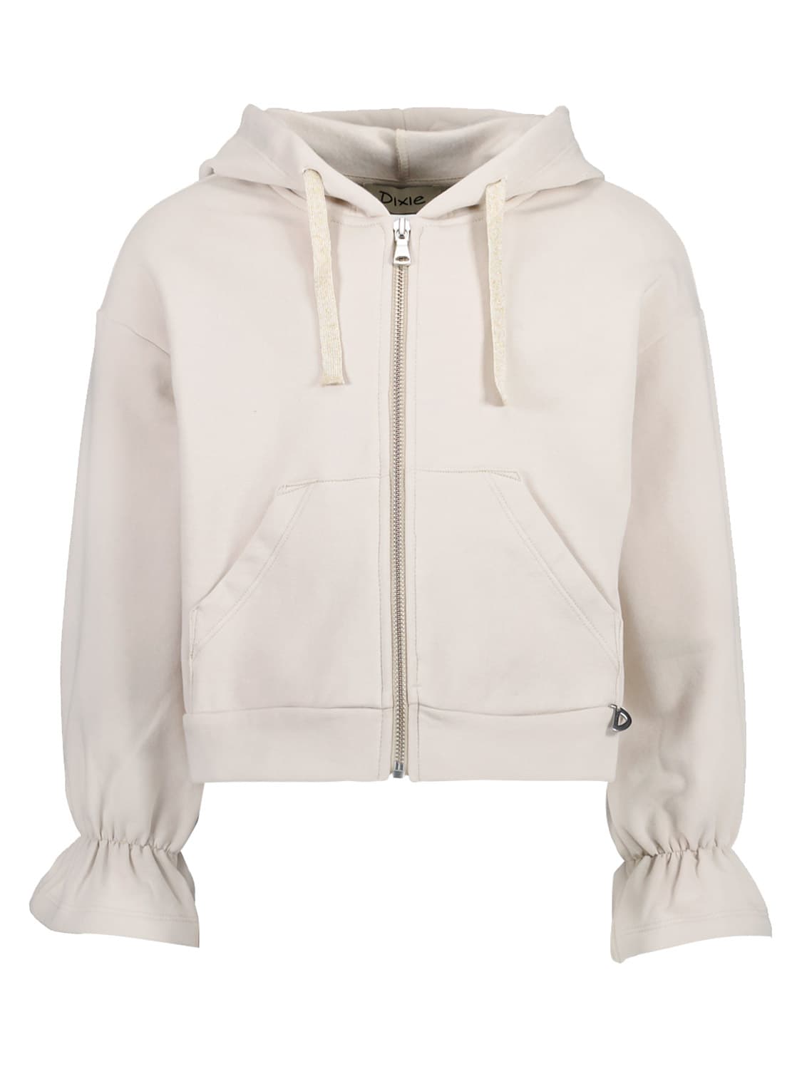 Dixie Kids Sweat Jacket Beige in Beige 1657210158-6606701577-1.jpg | NICKIS.com