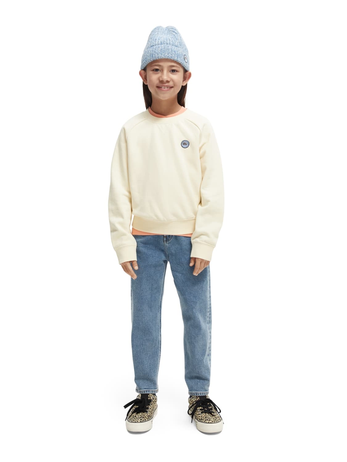 Scotch & Soda Kids jeans The Tide balloon fit jeans — Intergalactic Blue in Blue 1659009933-6600957486-2.jpg | NICKIS.com