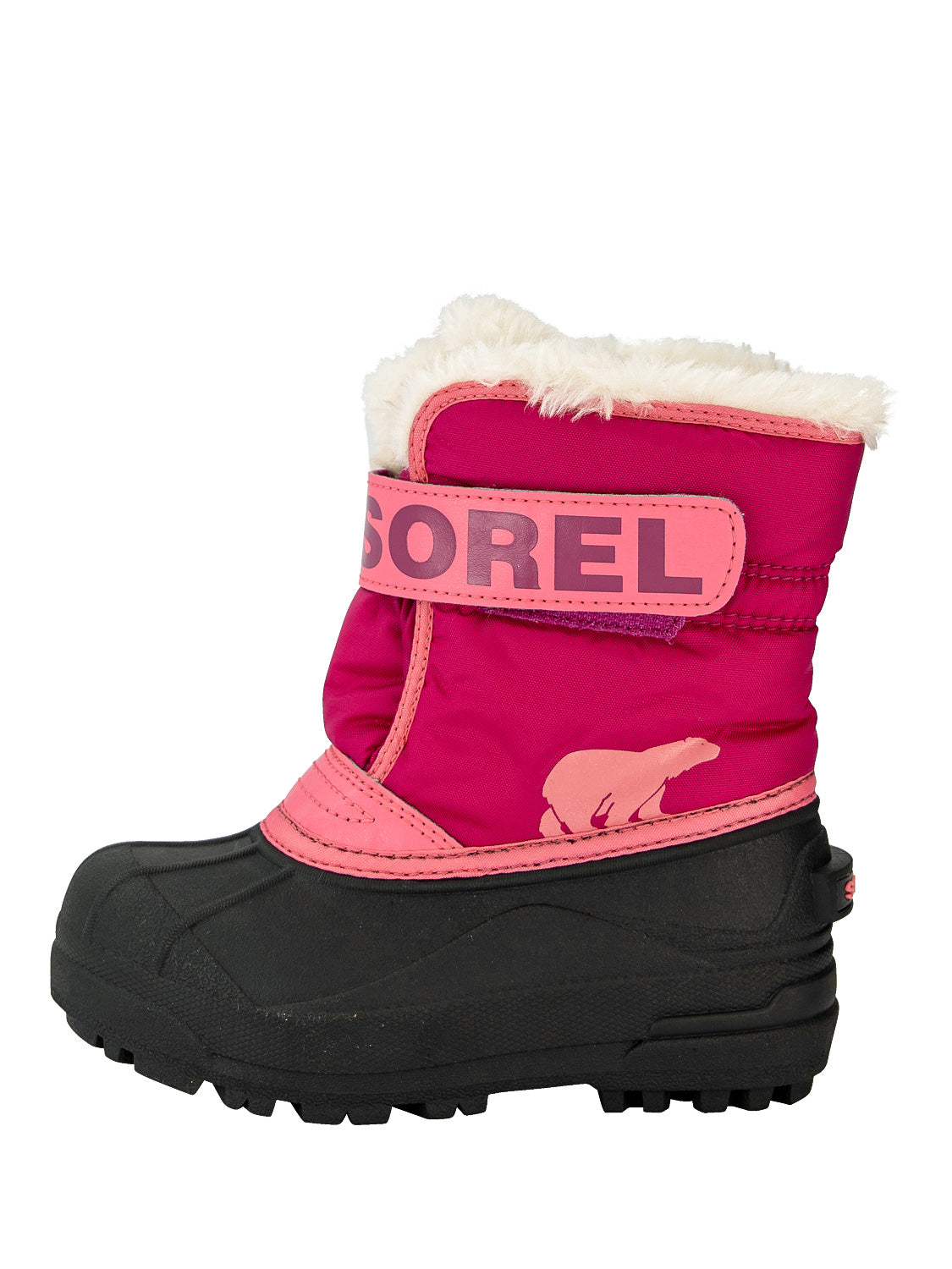 Sorel Kids Boots Childrens Snow Commander™ Fuchsia in Fuchsia 1662742714-6009449767-1.jpg | NICKIS.com